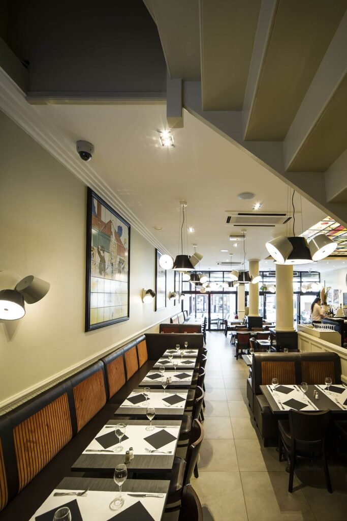 Aménagement du restaurant Le Paris Plage au Touquet — photo 4