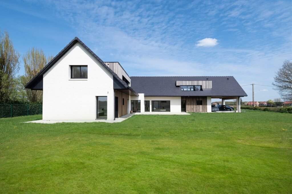 Construction d&rsquo;une maison contemporaine dans les Monts de Flandre — photo 3